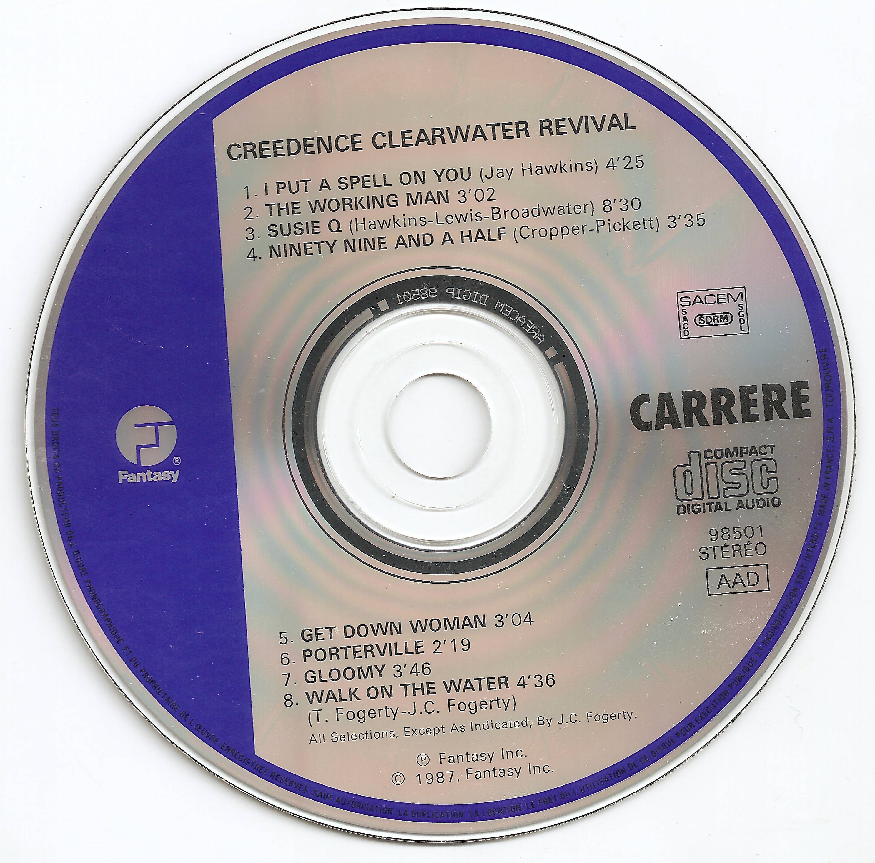 Creedence Clearwater Revival Creedence Clearwater Revival : CD FR